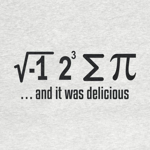Math I ate a Pi science humor by RedYolk